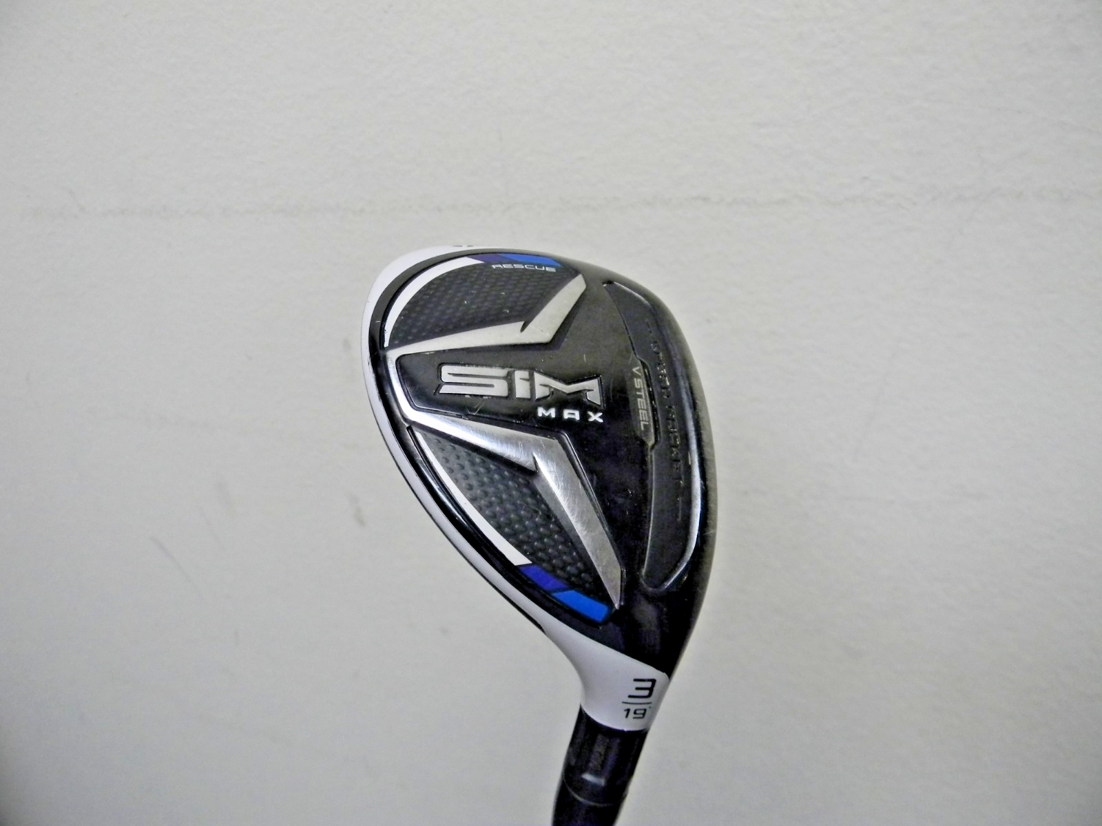 NICE TAYLORMADE SIM MAX HYBRID # 3 19* SHAFT PURED FUJIKURA