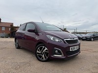 2016 Peugeot 108 1.2 PureTech Allure 5dr HATCHBACK Petrol Manual