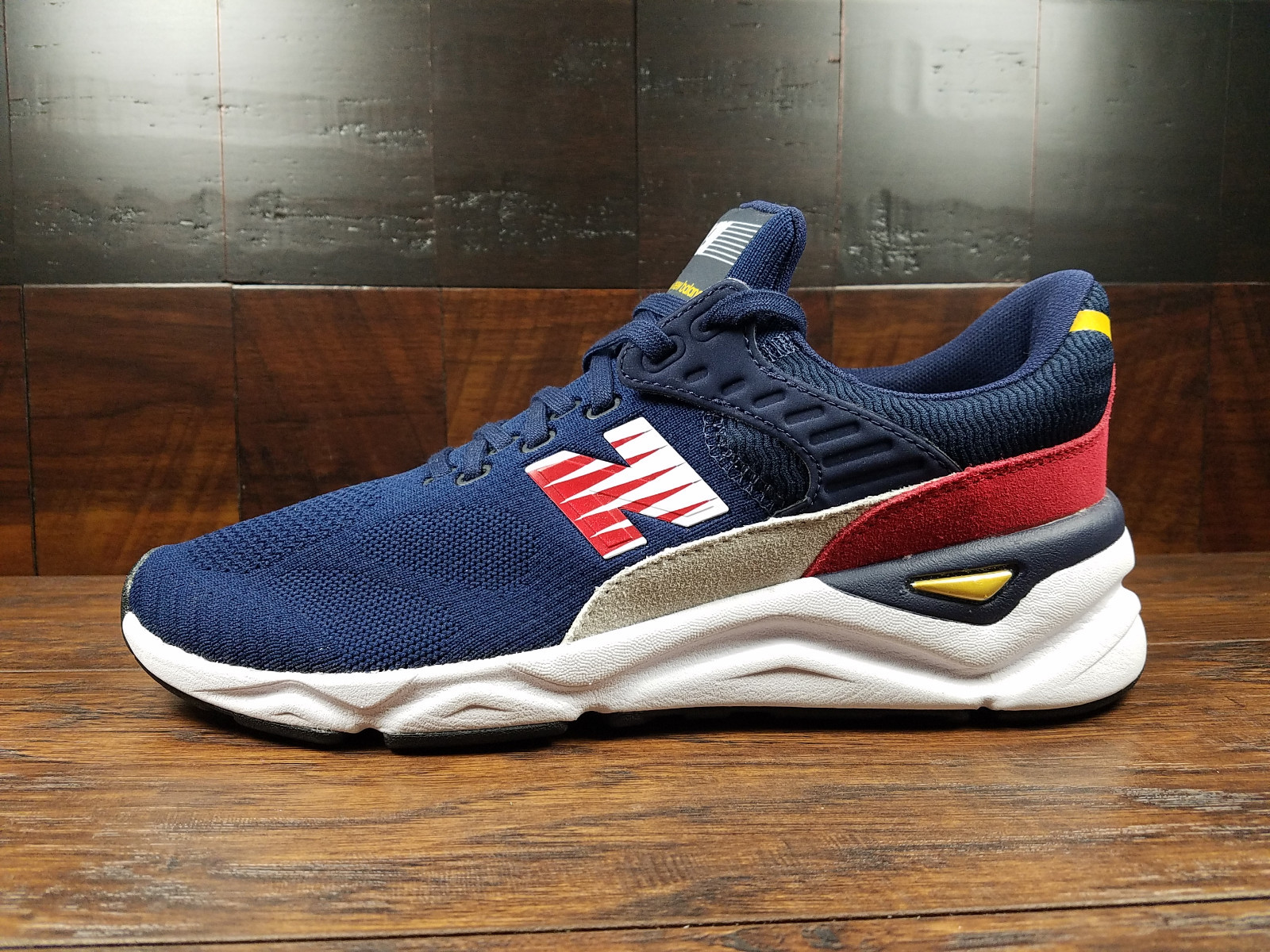 new balance x 90 red white blue