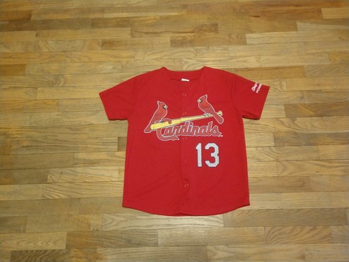 St. Louis Cardinals SGA Matt Carpenter Batting Practice Jersey 13 Youth Medium