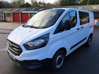 2022 Ford Transit Custom 2.0 300 EcoBlue Leader Crew Van Double Cab 5dr  Air