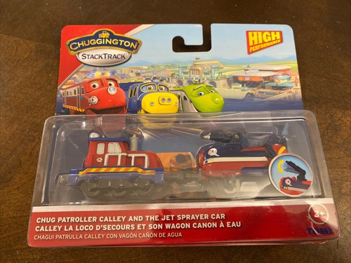 Chuggington StackTrack Chug Patroller Calley & Jet Sprayer