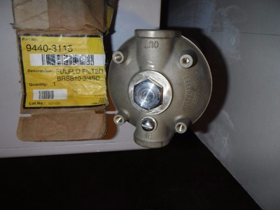 429.004Parker Fulflo High-Pressure Filter Vessel Model # BRSB 10-3/4 SD 10