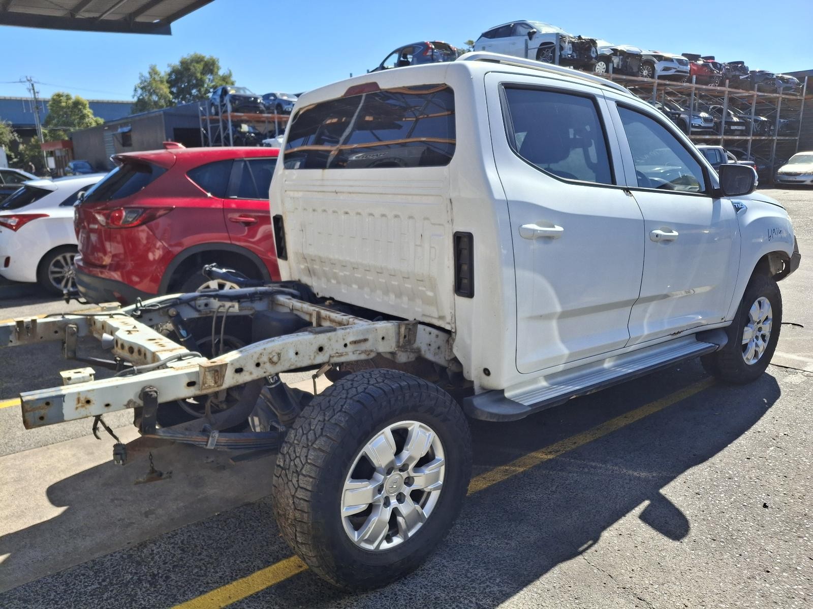 2019 Ldv T60 2017-2025 LEFT REAR WND REG/MOTOR SK8C 07/17- image 3