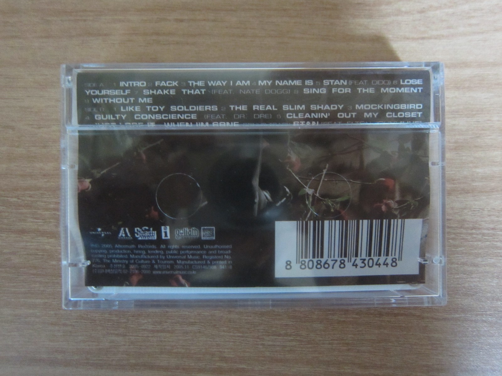 Eminem Curtain Call The Hits 2005 Korea Factory Sealed Cassette