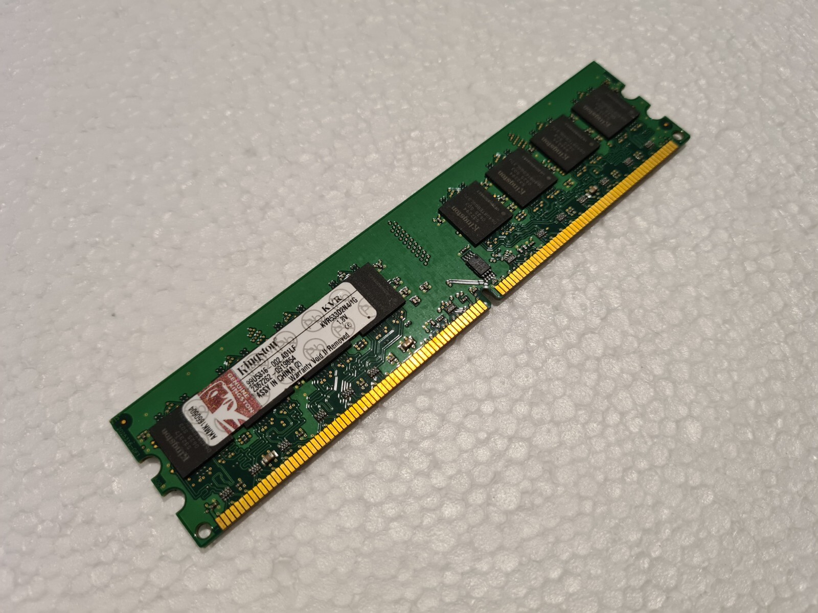 PCパーツ Kingston 1GB 533MHz DDR2 Non-ECC CL4 DIMM KVR533D2N4/1G Kingston KVR533D2N4/512 ValueRam 512MB 533MHz DDR2 NonECC