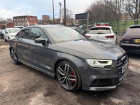 2017 Audi S3 2.0 TFSI Black Edition S Tronic quattro Euro 6 (s/s) 4dr SALOON Pet