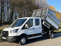 2020 FORD TRANSIT 350 LEADER RWD DOUBLE CAB TIPPER 2.0 168bhp ARB BODY