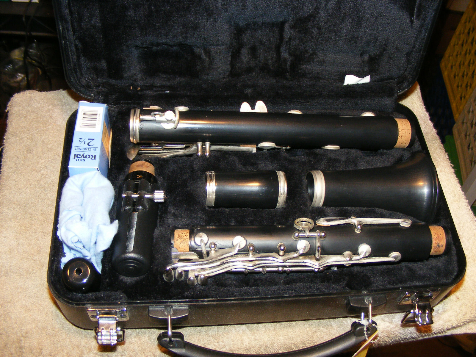 YAMAHA 255 YCL-255 Bb SOPRANO CLARiNET EXCELLENT PRE-OWNED w/ CASE 4C MOUTHPiECE