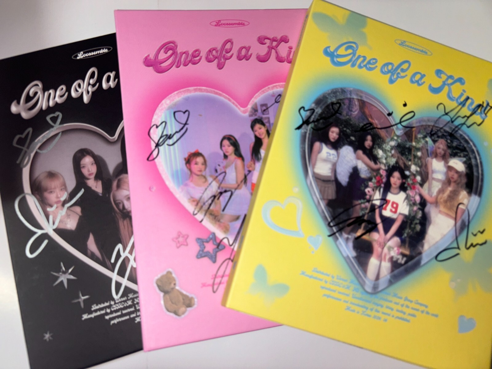 LOOSSEMBLE [One of a Kind] Autographed Signed Album Full Set