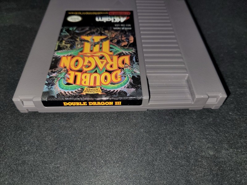 Double Dragon III 3: The Sacred Stones Authentic Nintendo