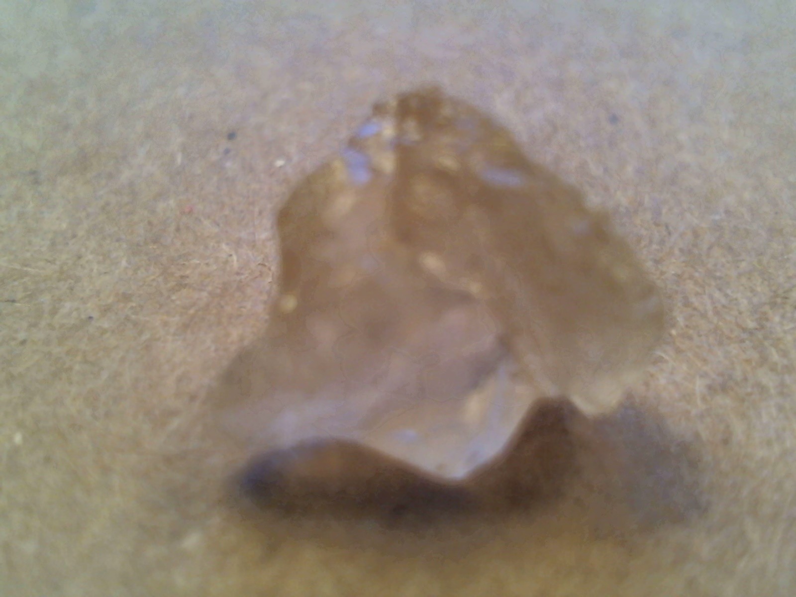 1.30 CT WHITE ROUGH DIAMOND GEM GRADE TRANSPARENT EYE CLEAN UNCUT UNTREATED