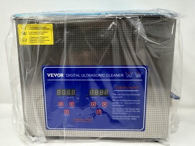 VEVOR Ultrasonic Cleaner 6L With Digital Timer&Heater, Professional Ultra Sonic
