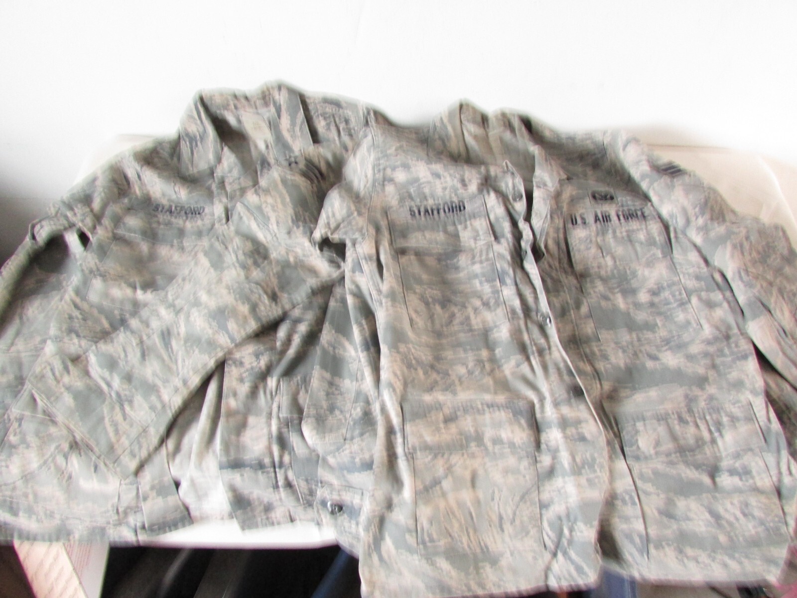 3 PAIR USAF MILITARY Mens Utility Coat Air Force Camouflage