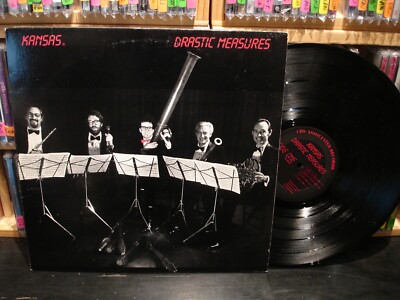 Kansas     Drastic Measures  ~   Vintage Vinyl LP  **see all pictures**