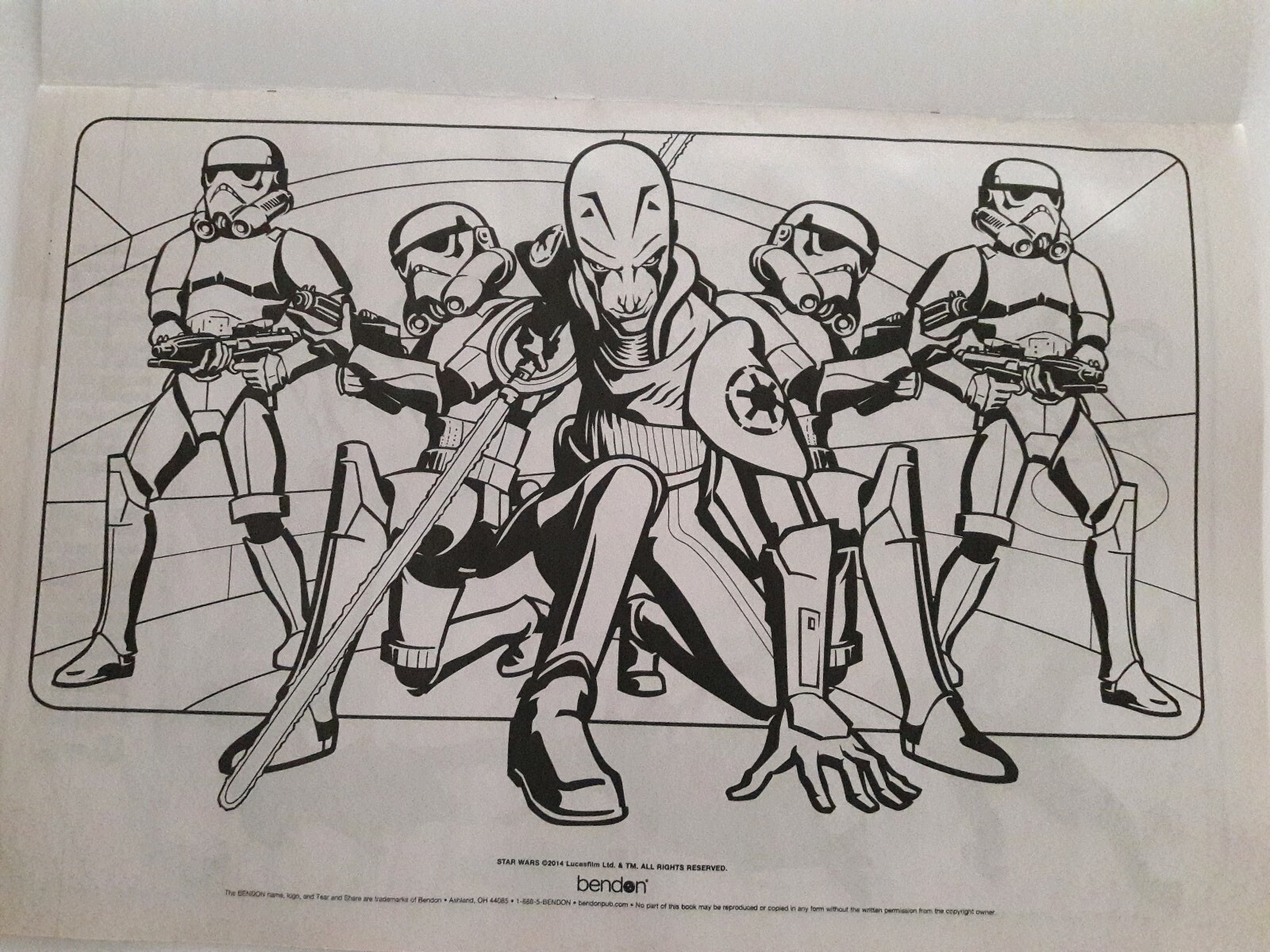 Star Wars Rebels Giant Coloring And Activity Book - From Movie Theme
