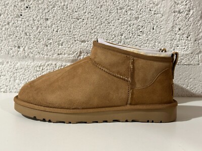 NEW UGG Classic Ultra Mini Boots 1116109 Chestnut Women's Sz 5-12