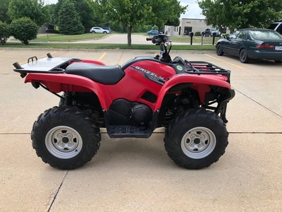 2014 Yamaha Grizzly 550 FI Auto. 4x4 EPS 635 Miles Red
