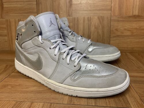 RARE🔥 Nike Air Jordan 1 Retro+ Neutral Gray Metallic Silver RARE🔥 Nike Air Jordan 1 Retro+ Neutral Gray Metallic Silver