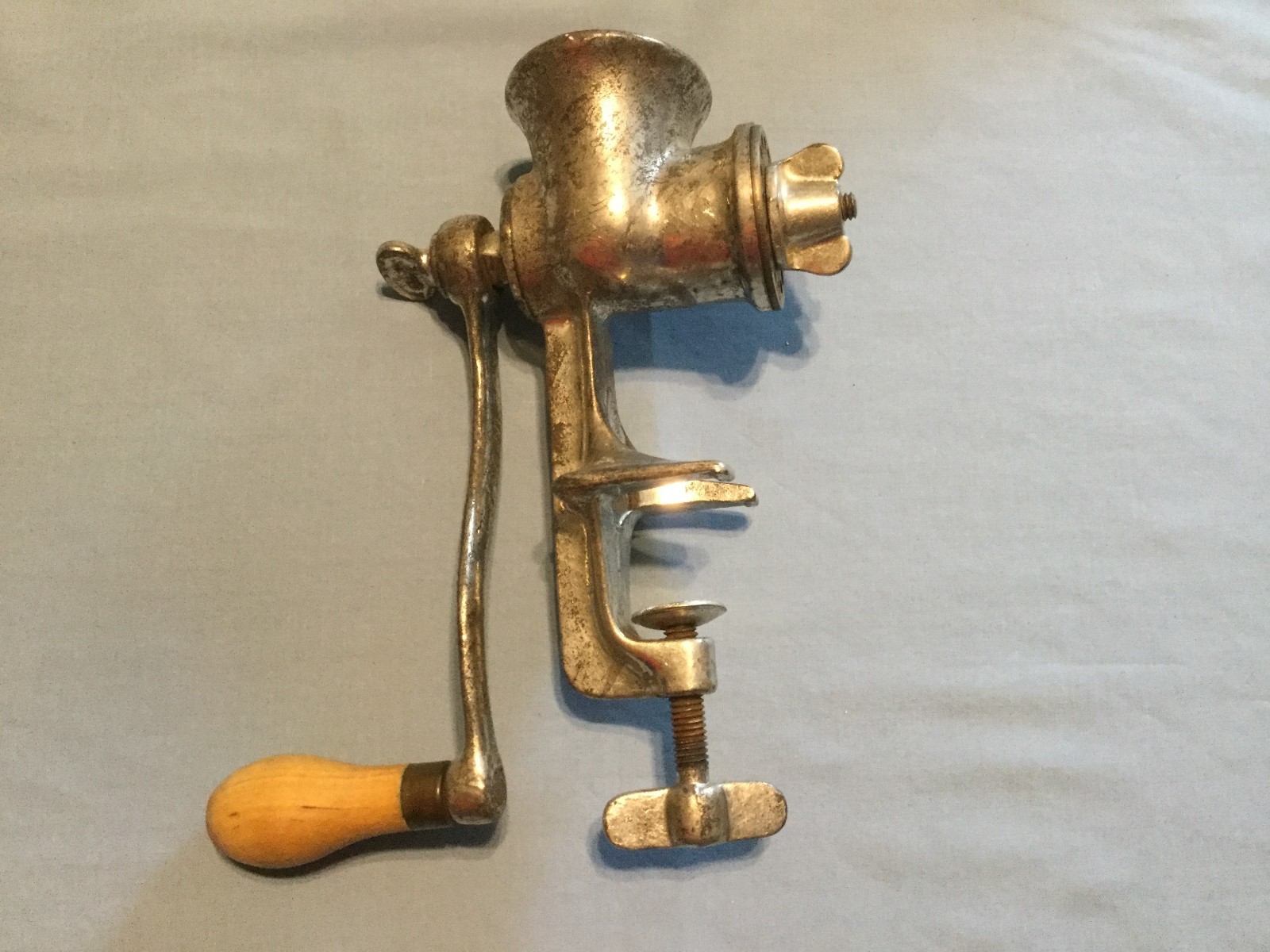 ANTIQUE CAST IRON MEAT GRINDER CLIMAX 5 CHOPPER