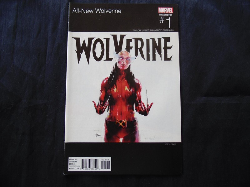 All New Wolverine 1  Hip Hop Variant Marvel 2016  (B13)