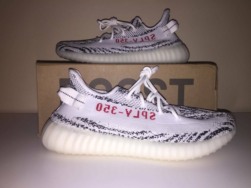adidas yeezy boost zebra Footwear Carousell Malaysia