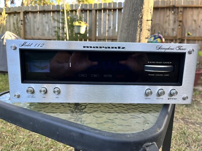 Marantz Model 112 Stereophonic Tuner Vintage Silver