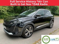 2021 Peugeot 3008 1.2PureTech Allure Premium Petrol SUV In Black - ULEZ HATCHBAC