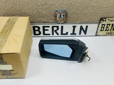 Mercedes Benz W126 OutSide Mirror Heated Left A1268104516 ULO Genuine NOS