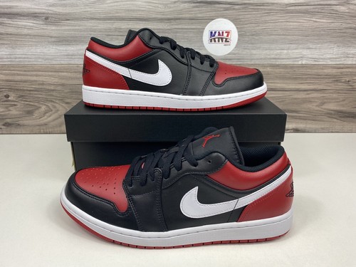 [NIKE]★Air Jordan 1 Low★Black/White/Jim Red★553558-066★ Nike Air Jordan 1 Low Shoes Black Gym Red White 553558-066