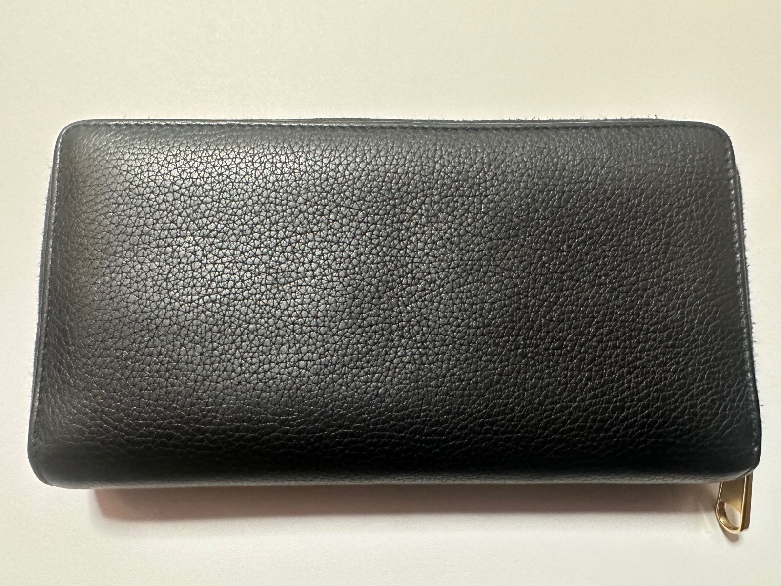 GUCCI ロゴ入り ブラックソフトケース GUCCI Vintage Logo Print black Coin Case wallet No box from