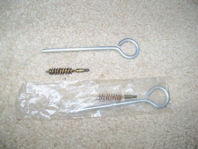 Vtg S & W Smith & Wesson Factory Cleaning Rods & Brushes 5 1/4 in Rods