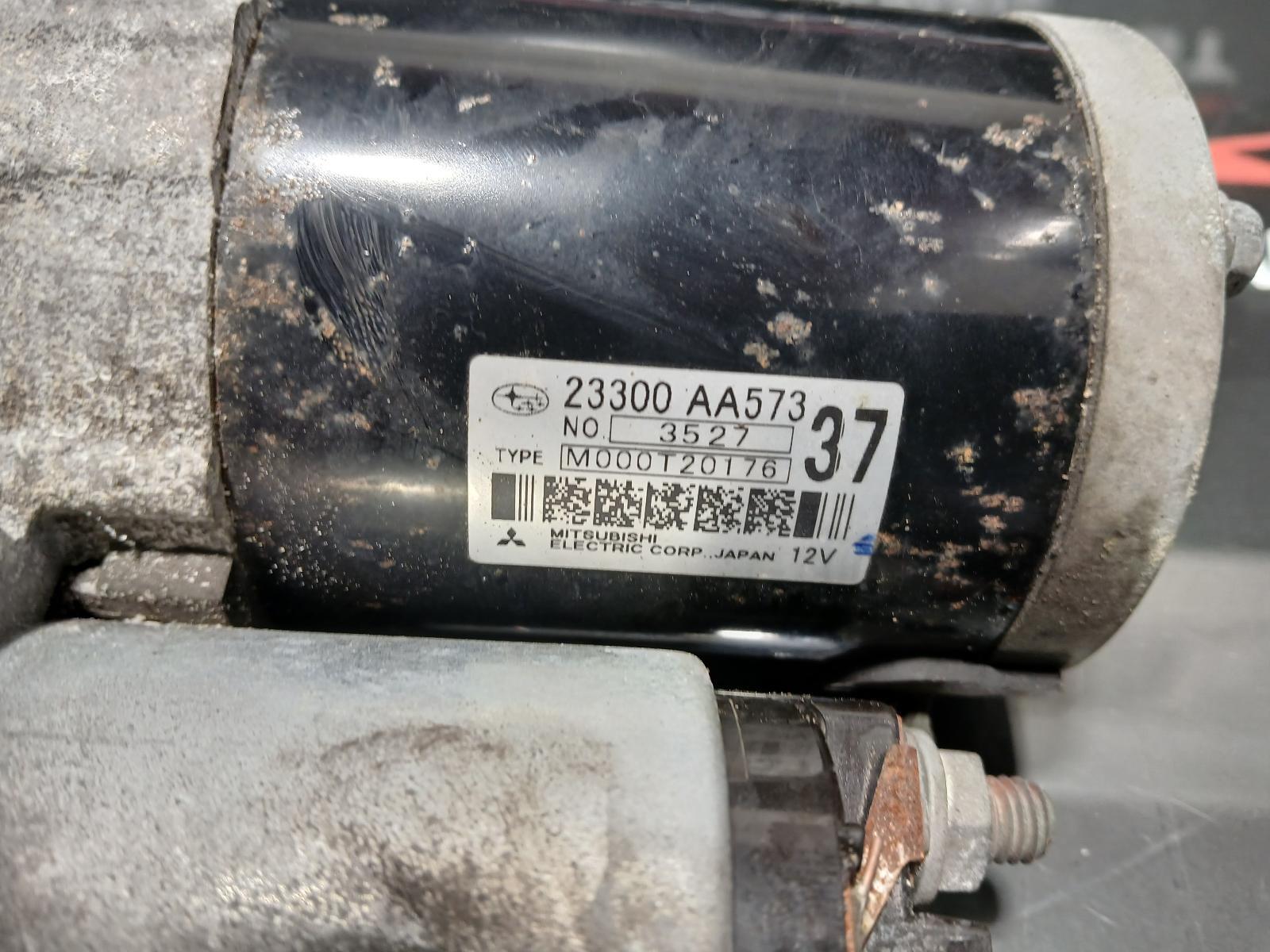 0 Subaru FORESTER STARTER MOTOR PETROL FA20 TURBO AUTO CVT SJ 12/12-08/18 12 image 5