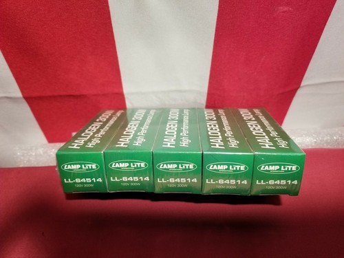 American DJ LL-64514 bulbs 120 Volt 300 Watt Replacement Bulb (quantity 5 bulbs)
