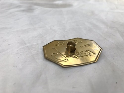 Gretsch 70s 80s Vintage Snare Drum Bass Drum Floor Tom Drop G Stop Sign Badge