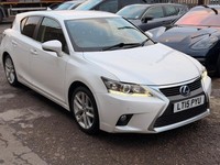2015 Lexus CT 200h 1.8 Advance 5dr CVT Auto HATCHBACK PETROL/ELECTRIC Automatic