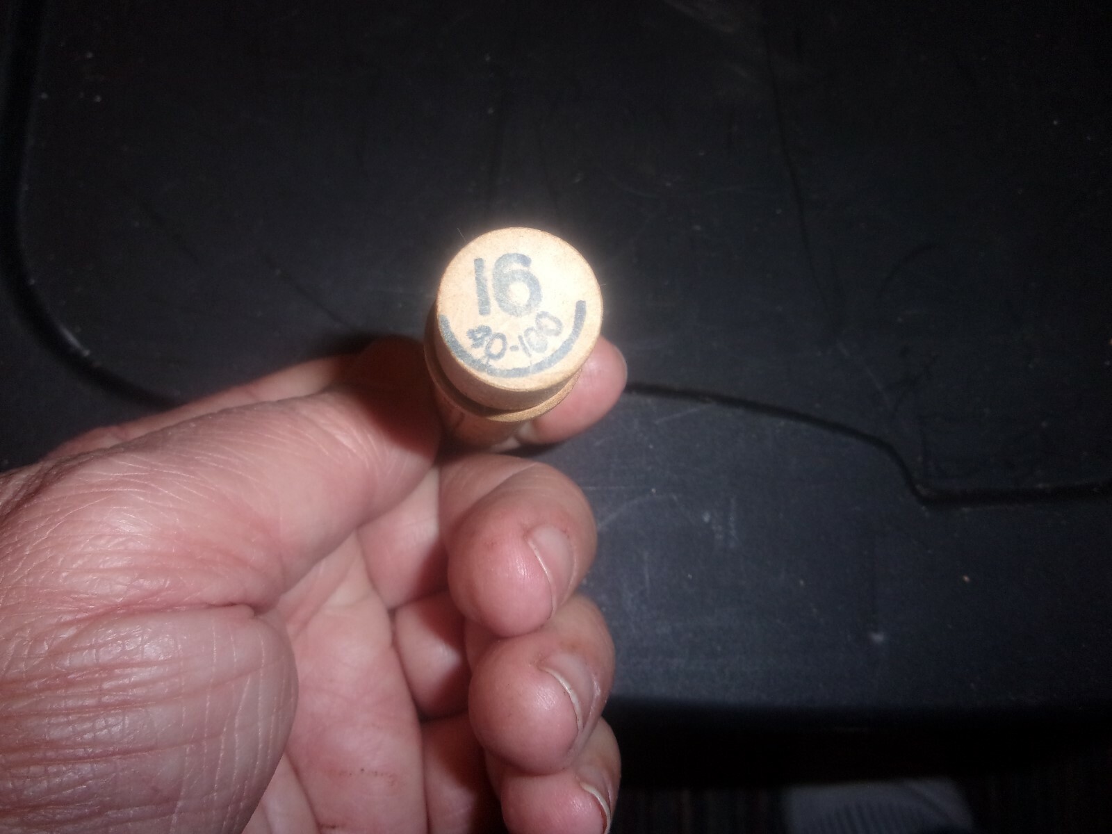 vintage Wooden Boye Needle holder