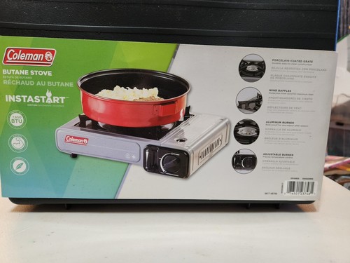 Coleman 1 Burner Cooking Tabletop Portable Butane Gas