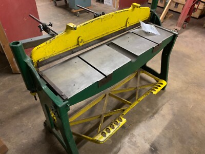 Used 48   Famco Manual Sheet Metal Foot Shear (Stomp Shear)