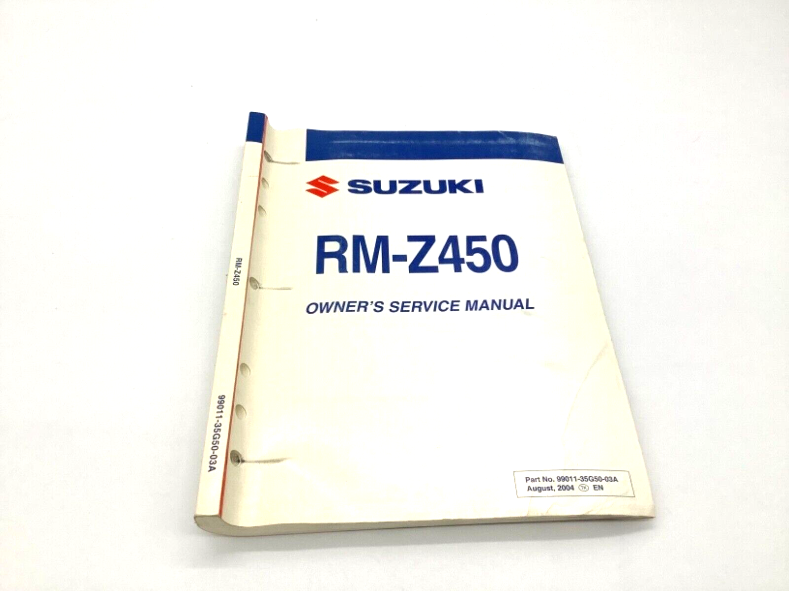 OEM Suzuki 99011-35G50-03A RM-Z450 K5 Service Manual | eBay
