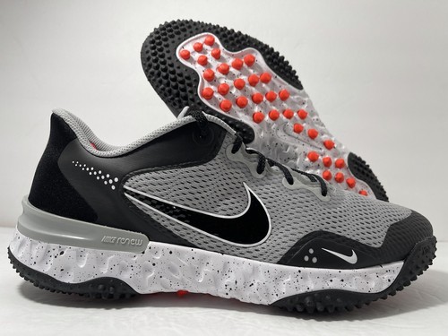 New Nike Alpha Huarache Elite 3 Turf Smoke Grey Black Sizes