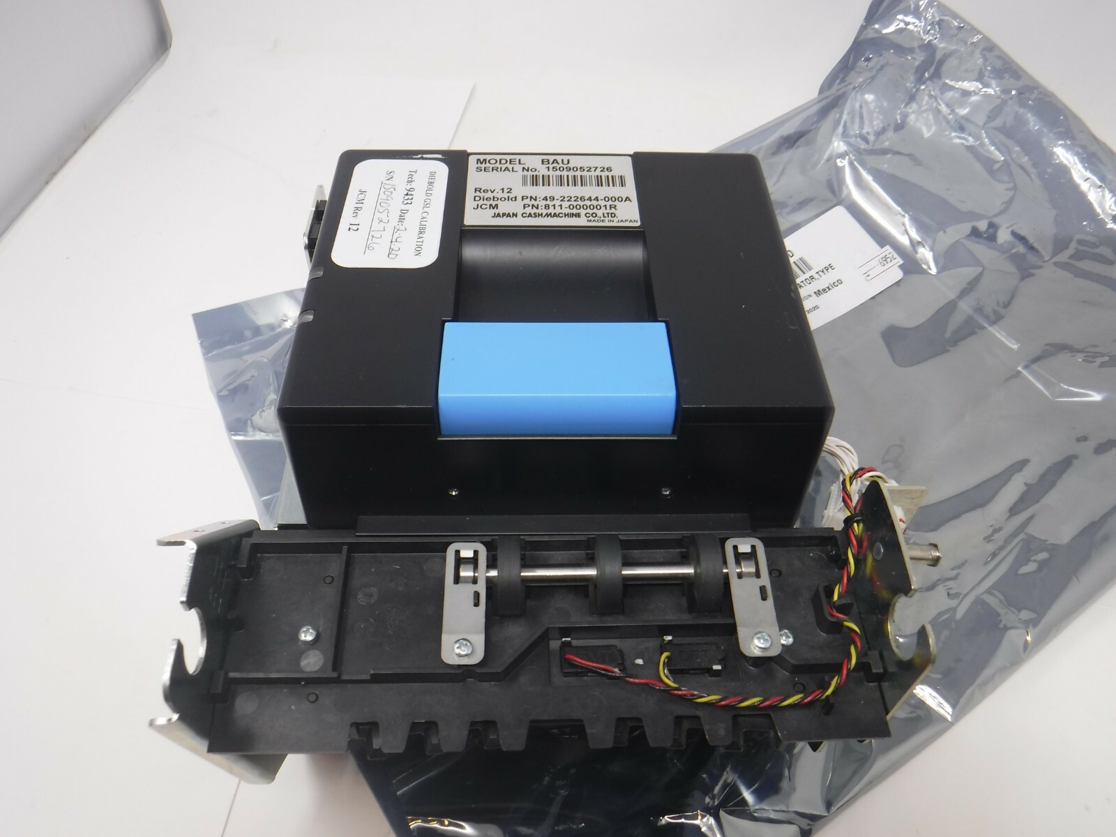 Diebold Nixdorf ENA Validator 49-222644-000A for ATM OPTEVA
