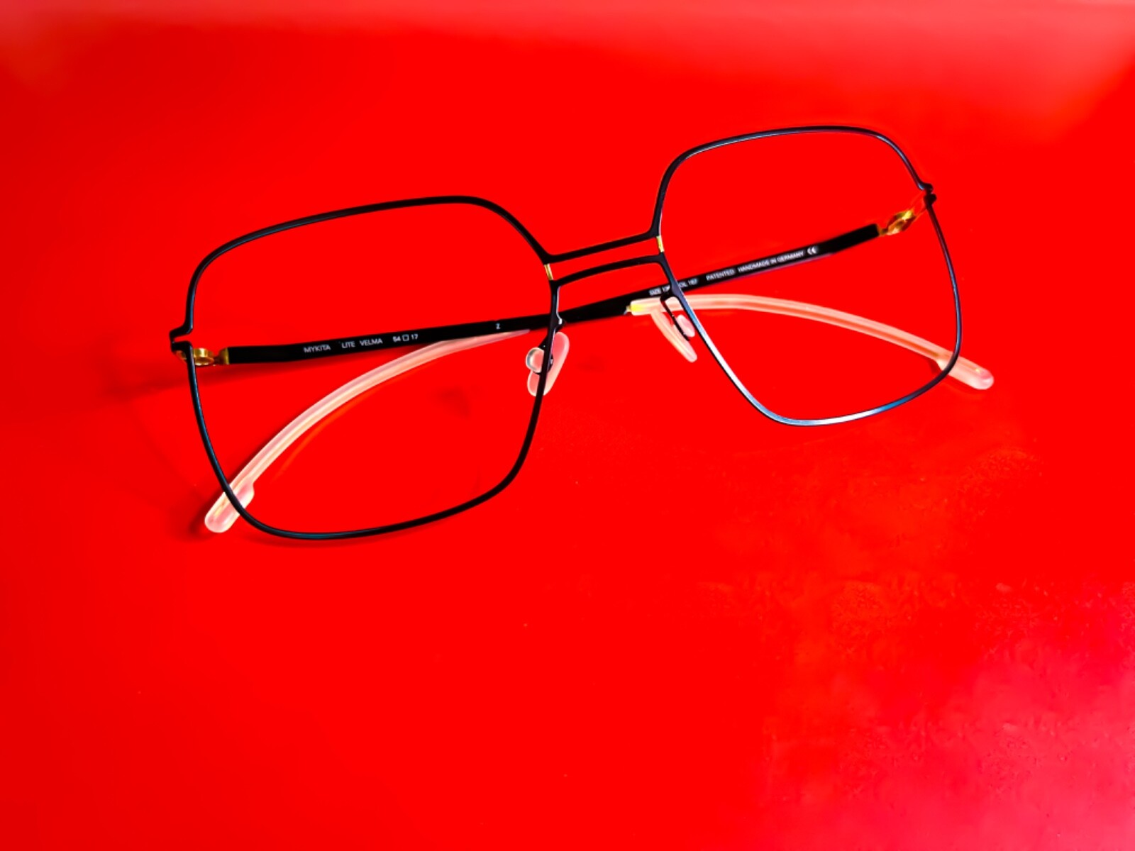 Mykita Black & Gold Velma Eyeglasses | eBay