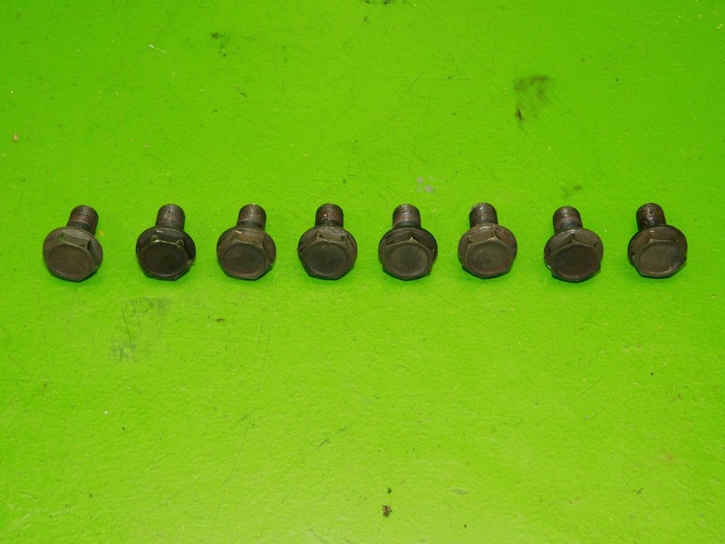 02-08 Mini Cooper S R53 OEM manual trans MT flywheel mount bolts studs SET