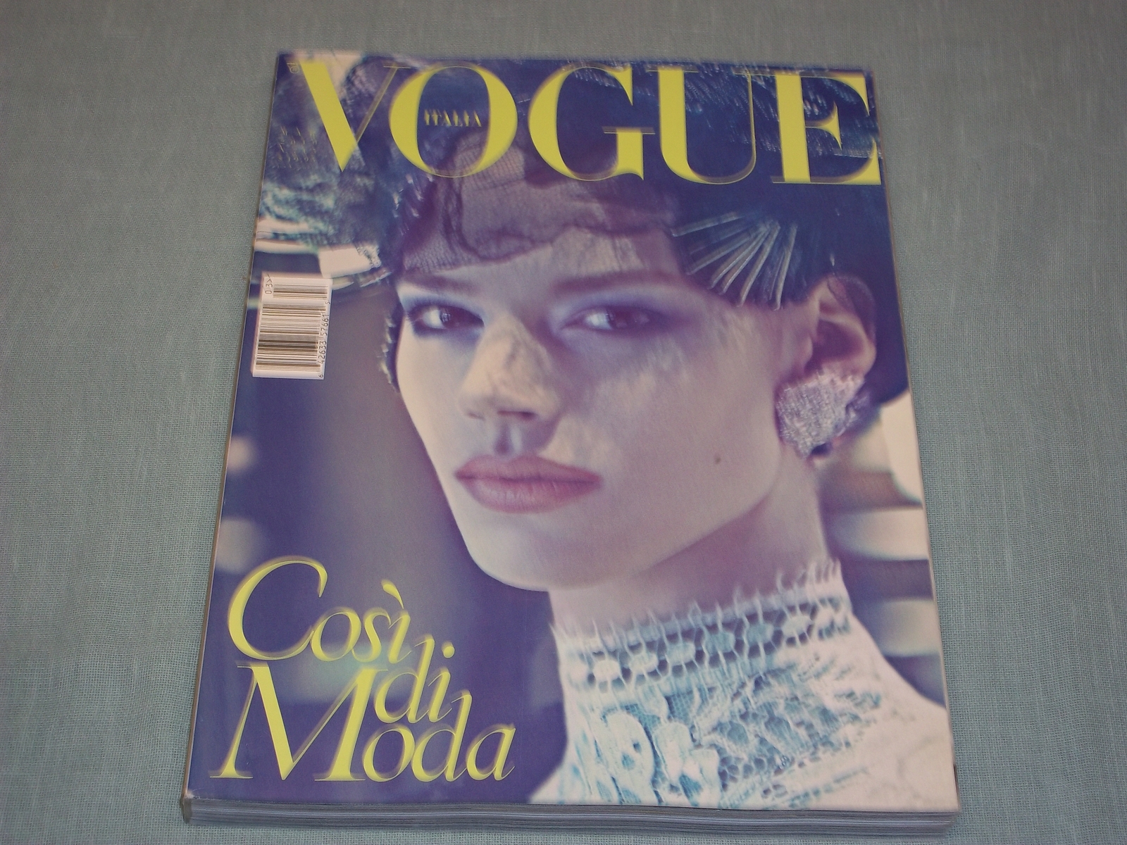 2010 MARCH VOGUE ITALIA MAGAZINE - FREJA BEHA - HIGH END