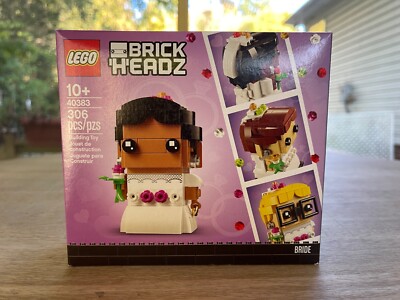 Lego 40383 2020 Bride Brickheadz Female Wedding Build Me