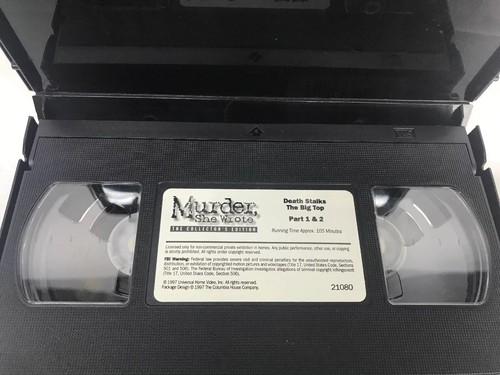 Murder she wrote  Death stalks the big top