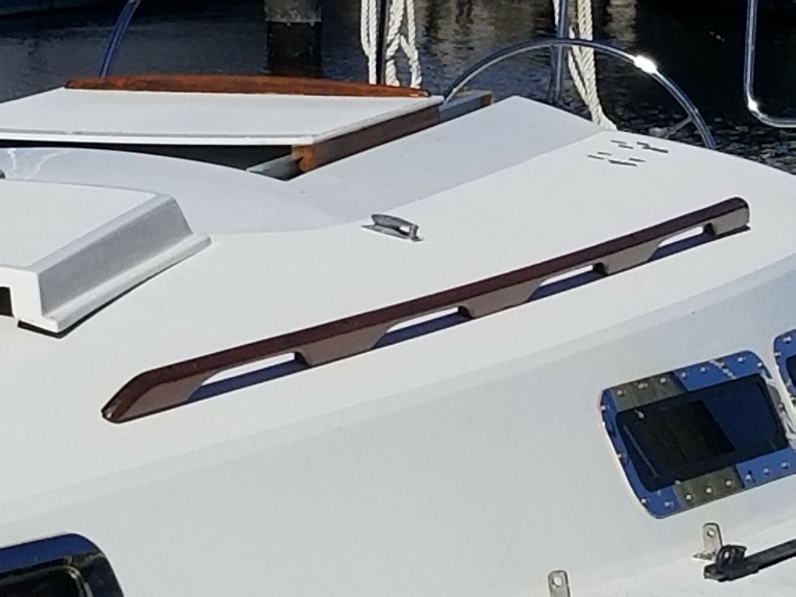 C&C MKI Full Refit of Teak Paint Portlights New Diesel Steering By Hinkley Yacht