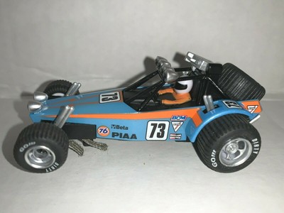 Dune Buggy #73 Blue 1:43 Scale Slot Car 