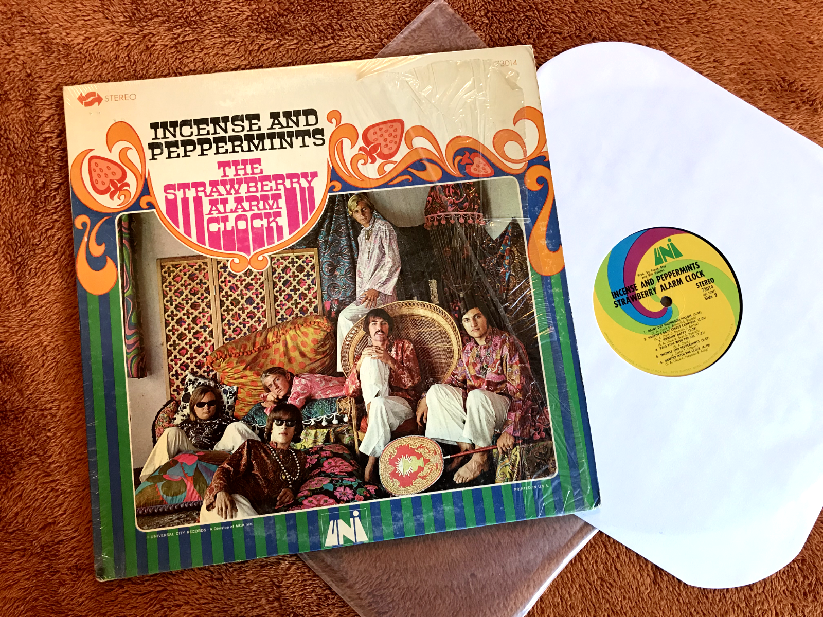THE STRAWBERRY ALARM CLOCK - レコード　USオリ THE STRAWBERRY ALARM CLOCK Incense and Peppermints Orig 1967